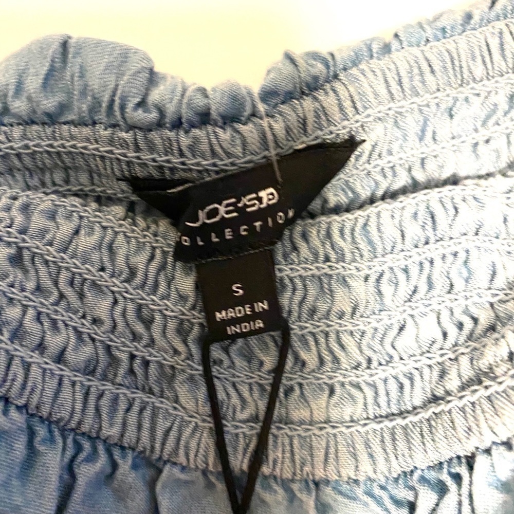 One shoulder chambray dress - Picture 4 of 8